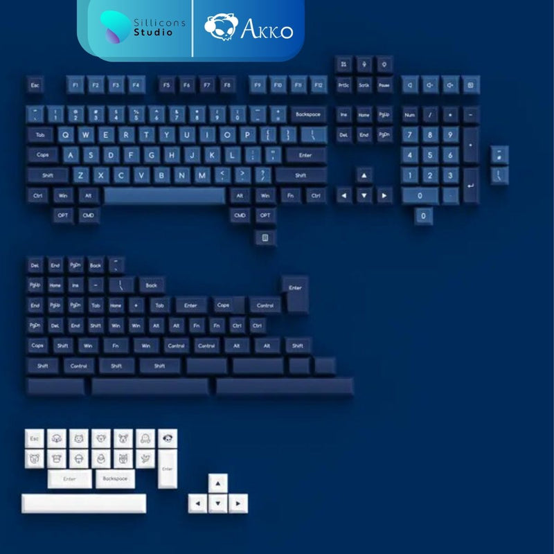 คีย์แคป Akko Ocean Star Keycap ABS SAL Set 195 Keys สำหรับ Mechanical Keyboard
