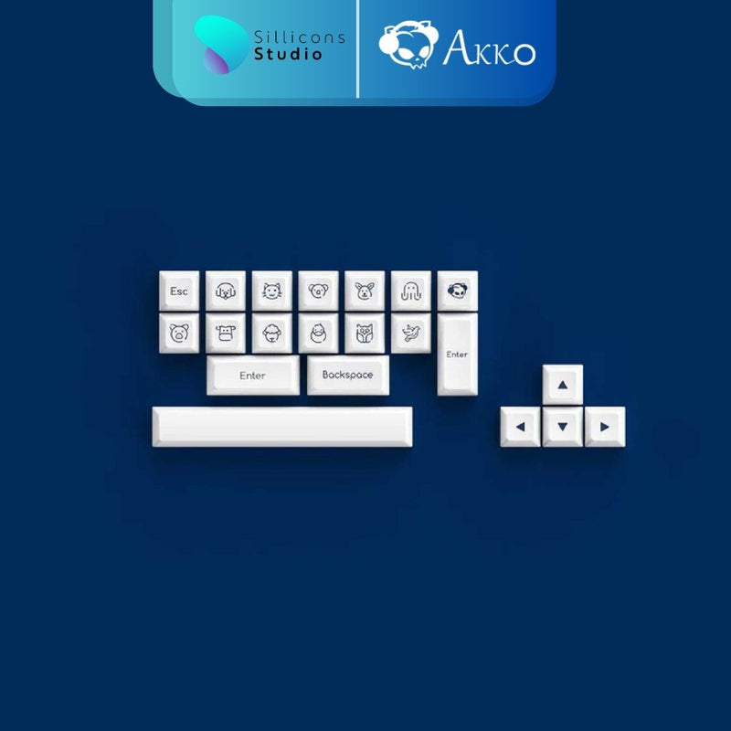 คีย์แคป Akko Ocean Star Keycap ABS SAL Set 195 Keys สำหรับ Mechanical Keyboard