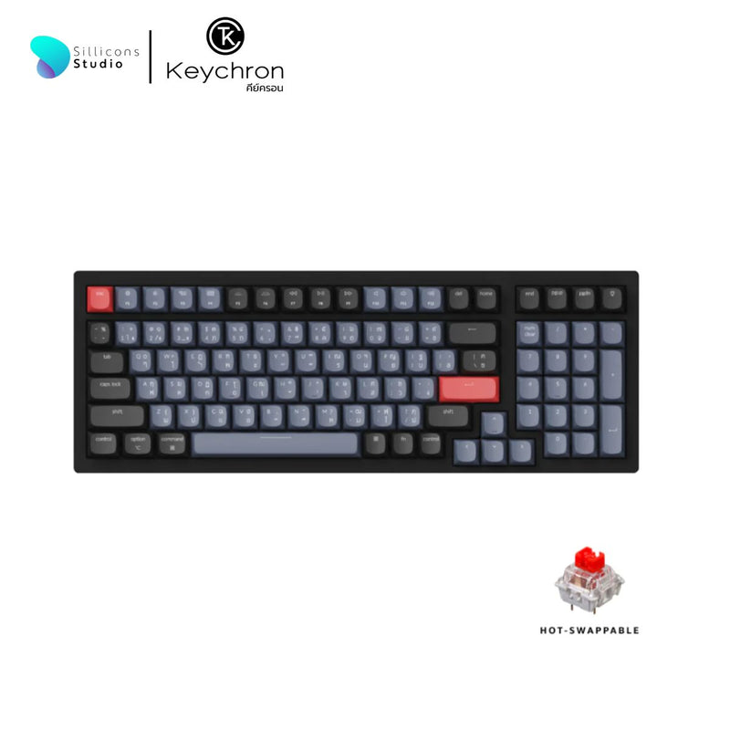 [ศูนย์ไทย]Keychron K4 Pro Wireless QMK/VIA Keyboard TH (คีย์บอร์ดไร้สายภาษาไทย 96%)