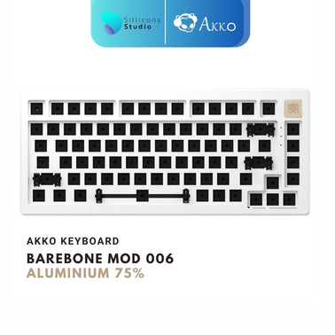 คีย์บอร์ด AKKO MOD 006 เคสอลูมิเนียม ขนาด 75% RGB Hotswap Aluminum Gasket Custom Mechanical Keyboard mod006