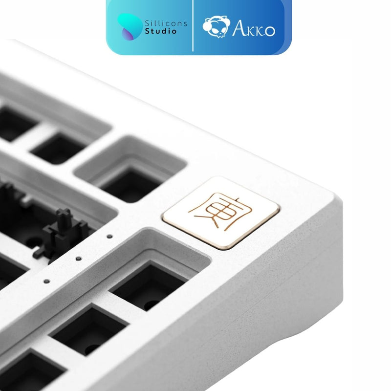 คีย์บอร์ด AKKO MOD 006 เคสอลูมิเนียม ขนาด 75% RGB Hotswap Aluminum Gasket Custom Mechanical Keyboard mod006