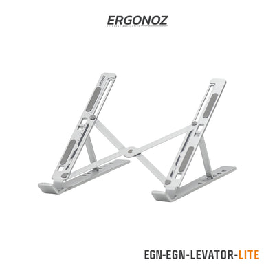 ERGONOZ LEVATOR-LITE Portable Laptop Riser แท่นวางโน้ตบุค พกพาสะดวก พับเก็บง่าย