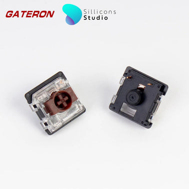 Gateron KS-33 Low Profile 2.0 Mechanical Switch Set