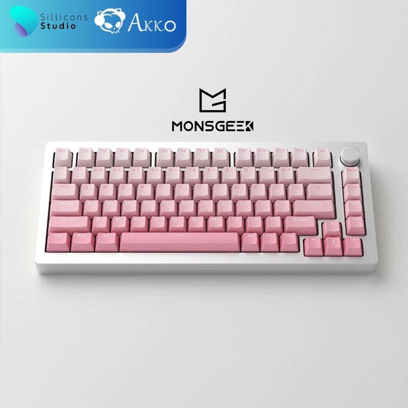 คีย์บอร์ด MonsGeek M1W Aluminium 75% เคสอลูมิเนียม 2.4GHz Bluetooth Wireless RGB Hotswap Custom Mechanical Keyboard