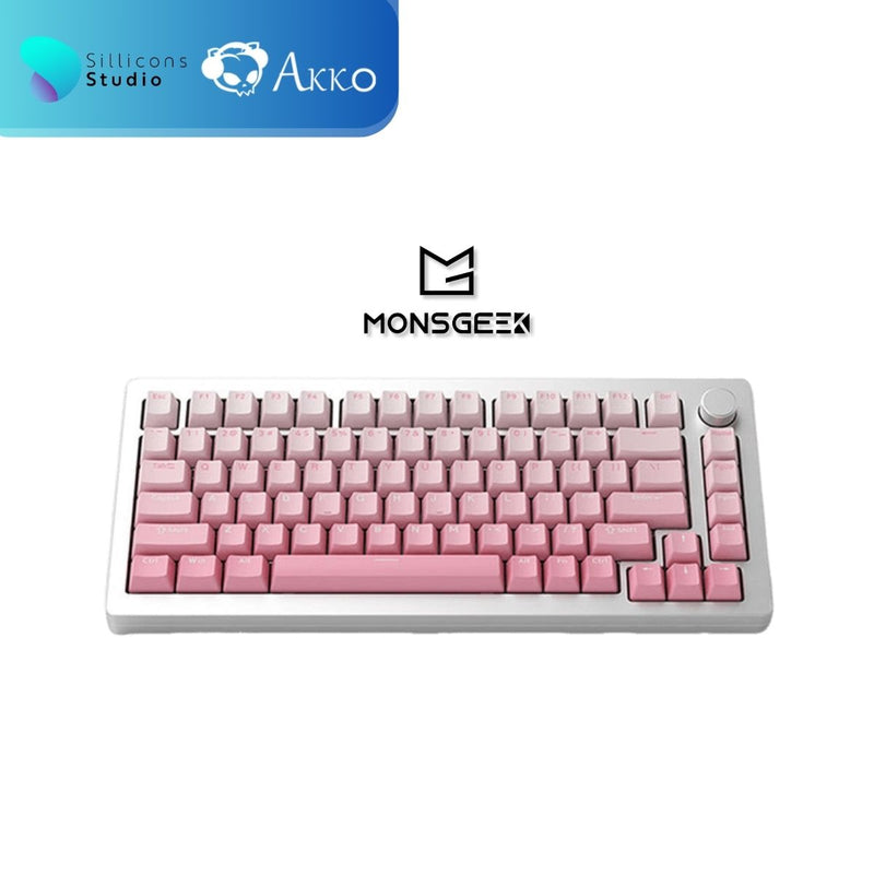 คีย์บอร์ด MonsGeek M1W Aluminium 75% เคสอลูมิเนียม 2.4GHz Bluetooth Wireless RGB Hotswap Custom Mechanical Keyboard