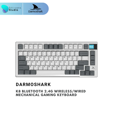 คีย์บอร์ด Darmoshark K8 Wireless Mechanical Keyboard