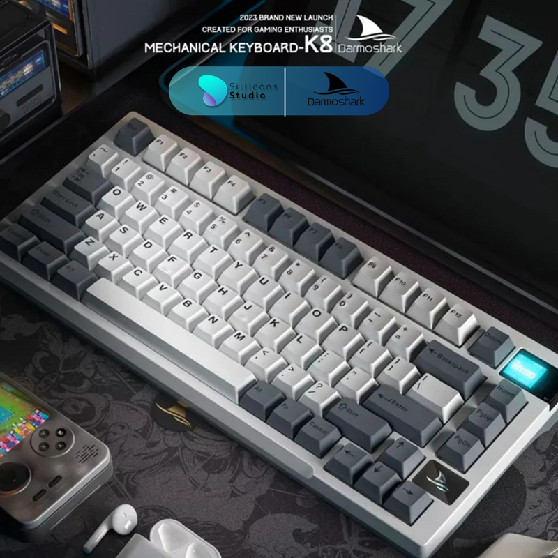 คีย์บอร์ด Darmoshark K8 Wireless Mechanical Keyboard