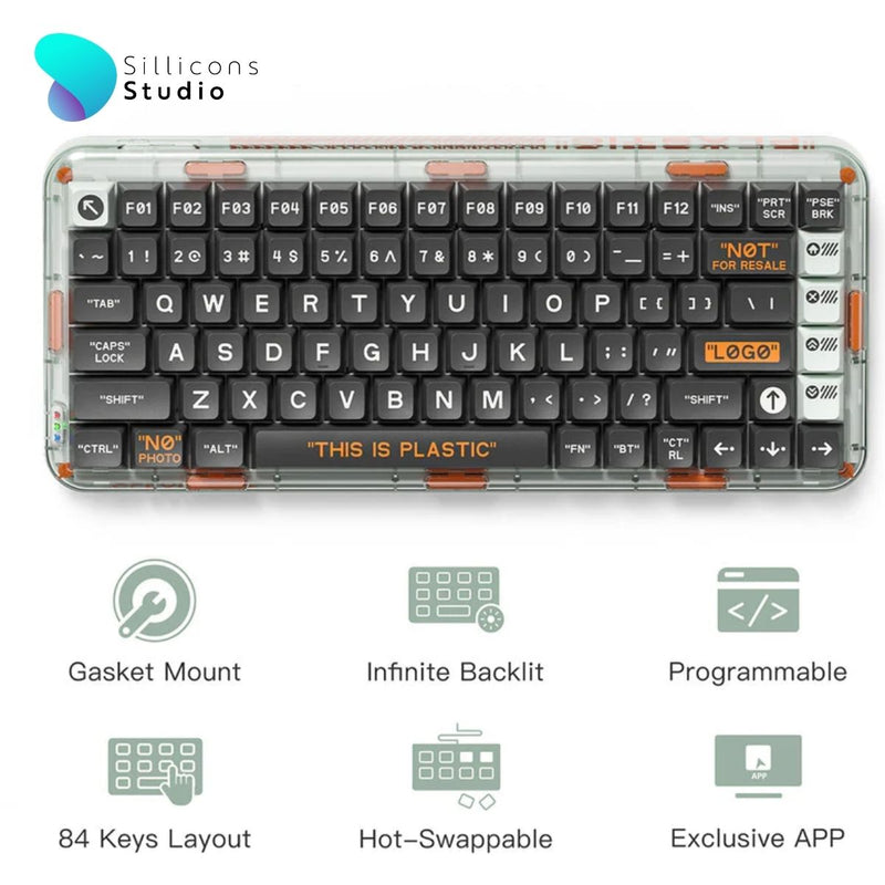 คีย์บอร์ด Melgeek Mojo84 Wireless Mechanical Keyboard (EN)