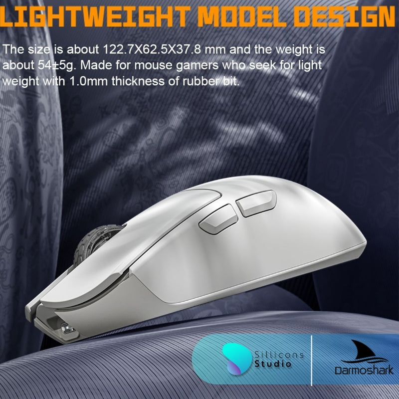 Darmoshark M3-S wireless mouse wireless gaming mouse เมาส์ไร้สาย เมาส์เกมมิ่งไร้สาย