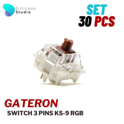 Gateron Mechanical Keyboard Switch 3 Pins KS-9 RGB