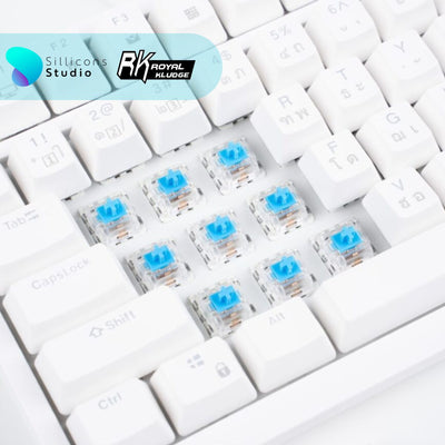 คีย์บอร์ด Royal Kludge RK98 Hotswap RGB Wireless 3 Mode 2.4g Bluetooth Mechanical Keyboard 98% rk คีย์บอร์ดไร้สาย