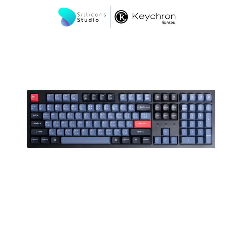 Keychron K10 Pro Mechanical Keyboard แมคคานิคอลคีย์บอร์ดไร้สาย (QMK/VIA) (ภาษาไทย)