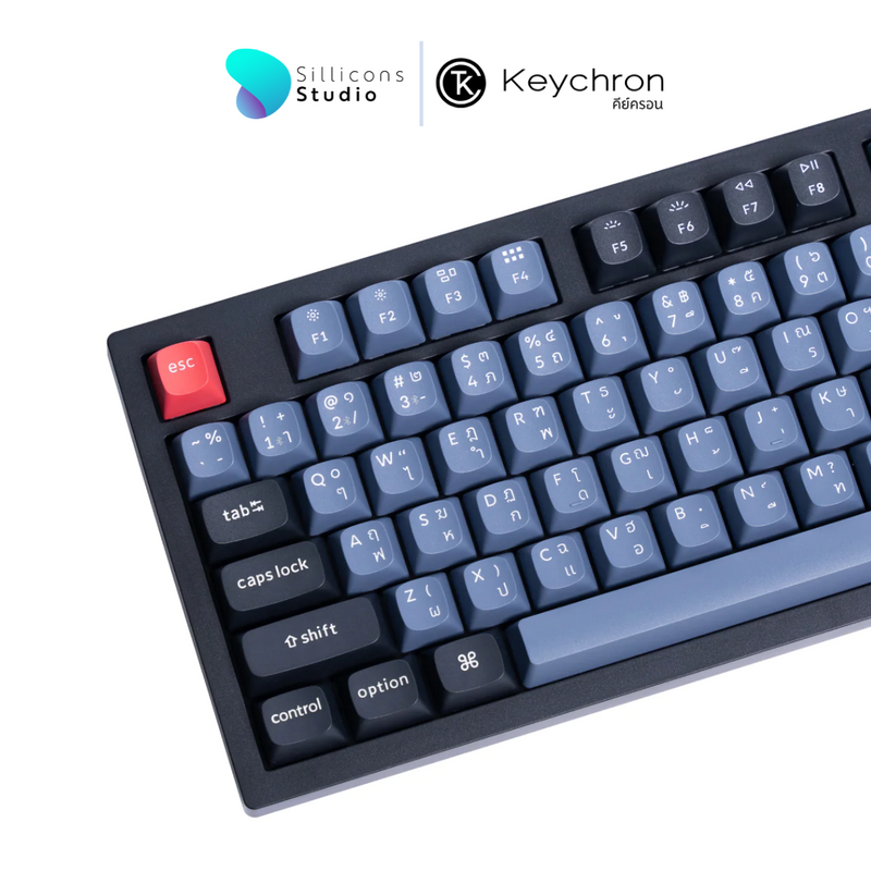 Keychron K10 Pro Mechanical Keyboard แมคคานิคอลคีย์บอร์ดไร้สาย (QMK/VIA) (ภาษาไทย)