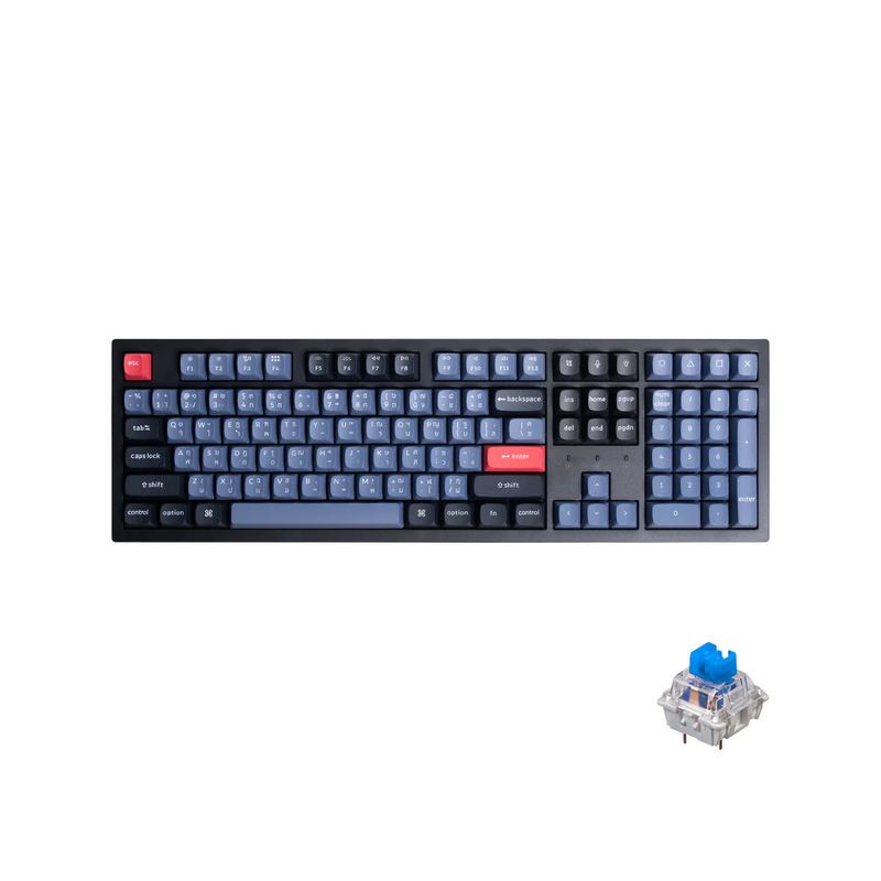 Keychron K10 Pro Mechanical Keyboard แมคคานิคอลคีย์บอร์ดไร้สาย (QMK/VIA) (ภาษาไทย)