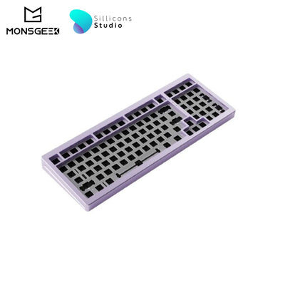 คีย์บอร์ด MonsGeek M2 Aluminium QMK VIA 98% 1800 เคสอลูมิเนียม Wired RGB Hotswap Gasket Custom Mechanical Keyboard Akko
