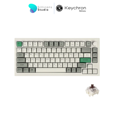 [ENG/TH] Keychron Q1 Max QMK/VIA Wireless Custom Mechanical Keyboard คีย์บอร์โไร้สาย 75%