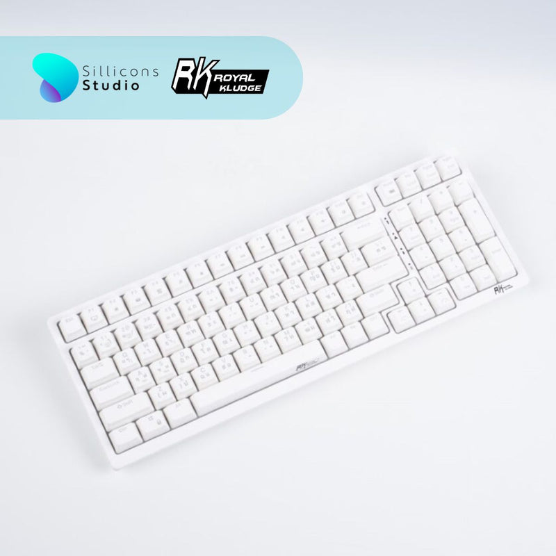 คีย์บอร์ด Royal Kludge RK98 Hotswap RGB Wireless 3 Mode 2.4g Bluetooth Mechanical Keyboard 98% rk คีย์บอร์ดไร้สาย