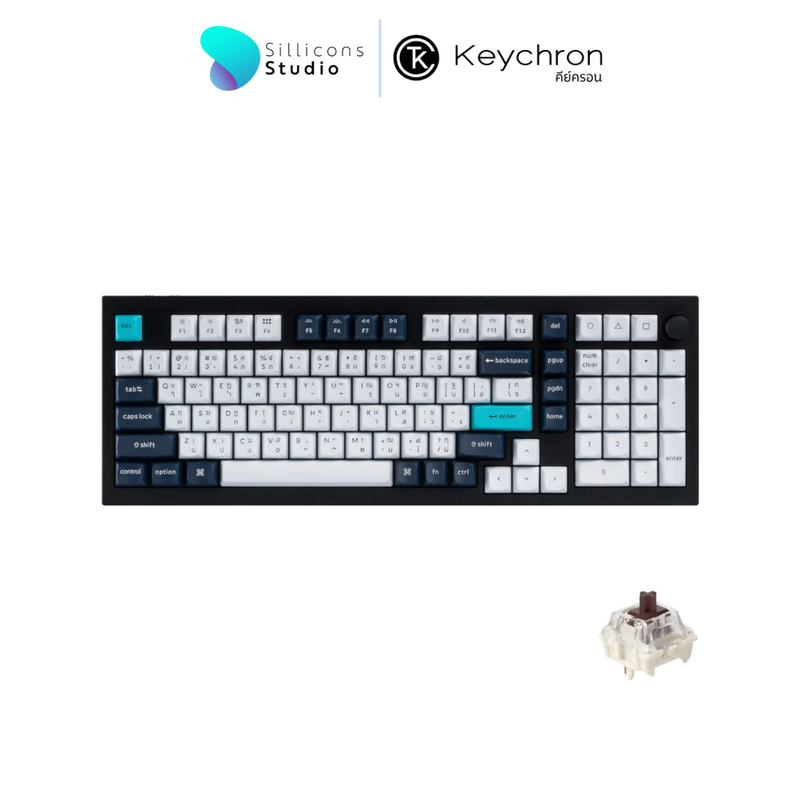 [KeyTHA] Keychron Q5 Max QMK/VIA Wireless Custom Mechanical Keyboard คีย์บอร์ดไร้สาย 96%