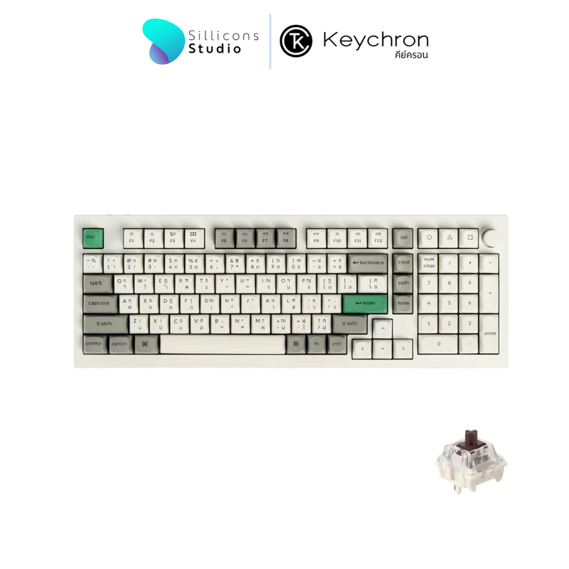 [KeyTHA] Keychron Q5 Max QMK/VIA Wireless Custom Mechanical Keyboard คีย์บอร์ดไร้สาย 96%
