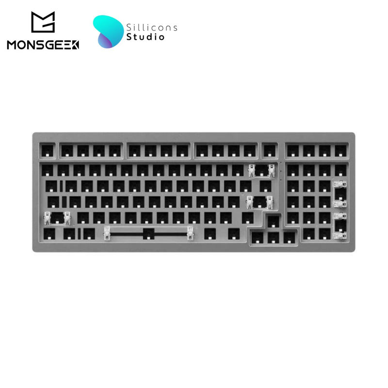 คีย์บอร์ด MonsGeek M2 Aluminium QMK VIA 98% 1800 เคสอลูมิเนียม Wired RGB Hotswap Gasket Custom Mechanical Keyboard Akko