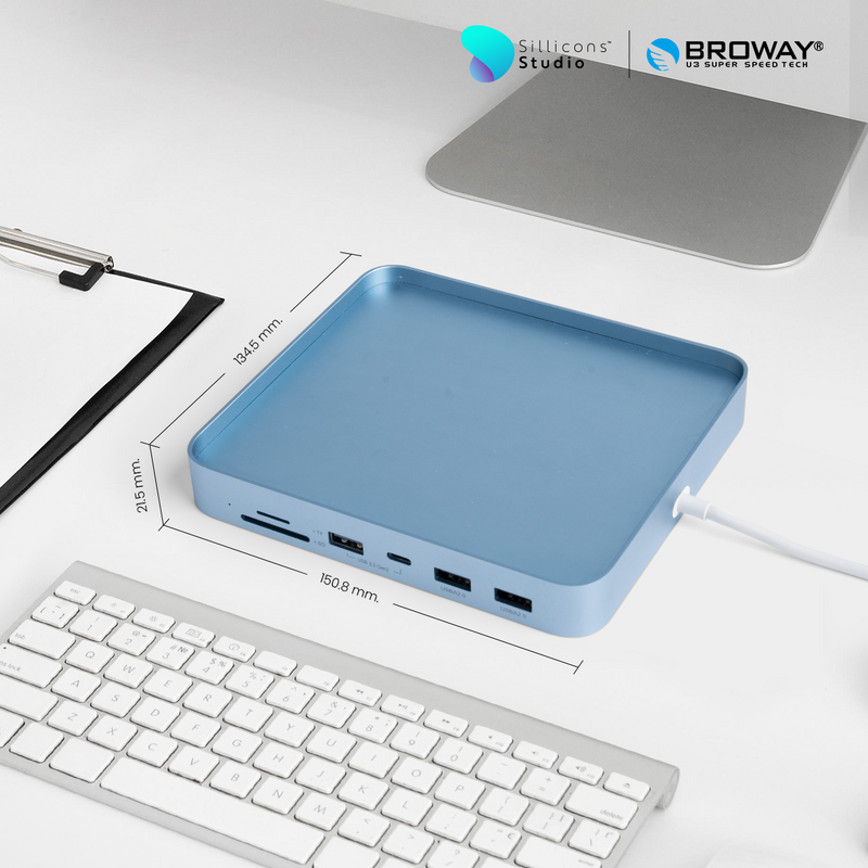 Docking station for iMac 24″  Hub Adapter Support