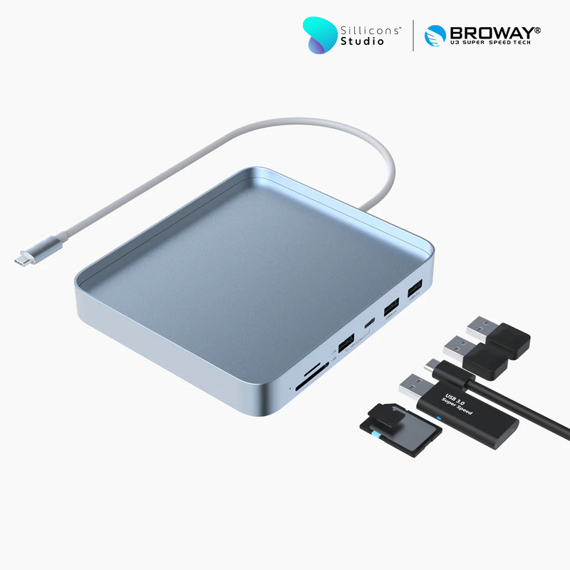 Docking station for iMac 24″  Hub Adapter Support