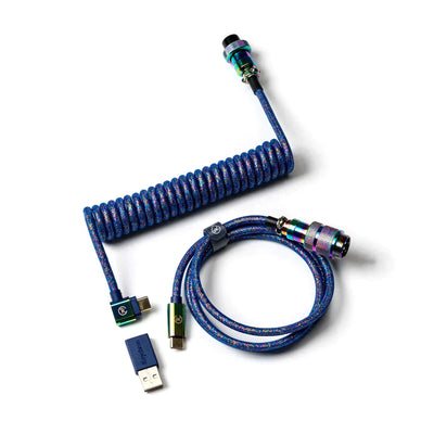สายเคเบิลคีย์บอร์ดแบบขด Keychron Premium Coiled Aviator Cable