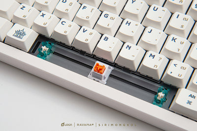 คีย์บอร์ดไร้สาย Loga Ravana 2 : Sirimongkol Edition ( Wireless Mechanical keyboard )