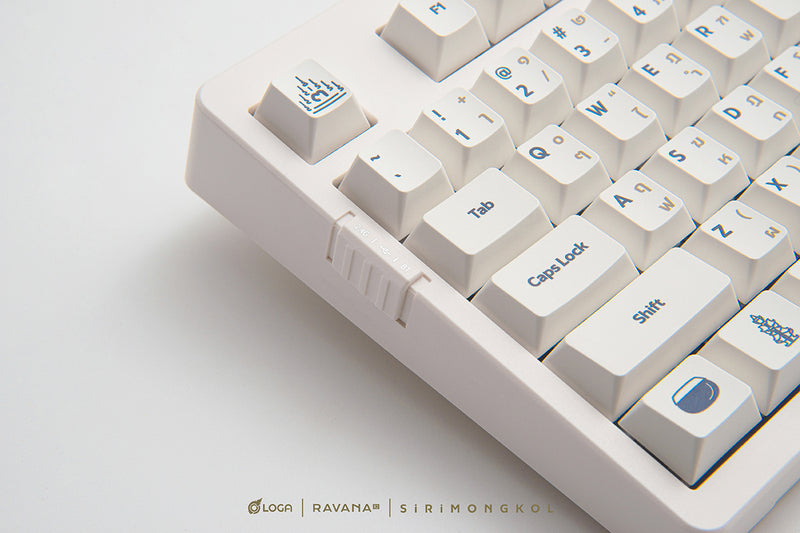 คีย์บอร์ดไร้สาย Loga Ravana 2 : Sirimongkol Edition ( Wireless Mechanical keyboard )