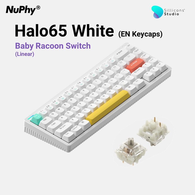 NuPhy Halo65 Wireless Mechanical Keyboard (ภาษาอังกฤษ)