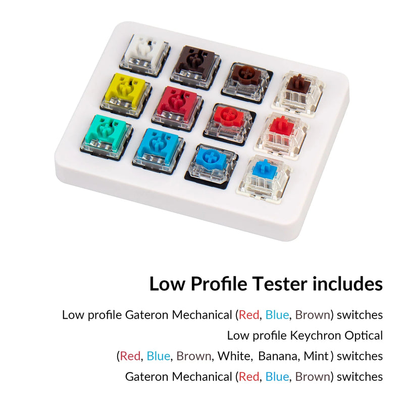 สวิตช์คีย์บอร์ด Low Profile Keychron Optical  (Tester)