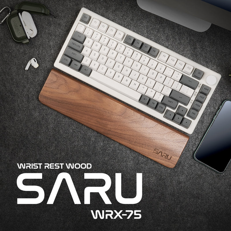 SARU WRIST REST WOOD WRX-75 ที่รองข้อมือ