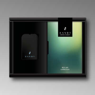 SANDT Aroma Gadget ยาดมสไตล์แก็ตเจ็ต - สีดำ Midnight Black