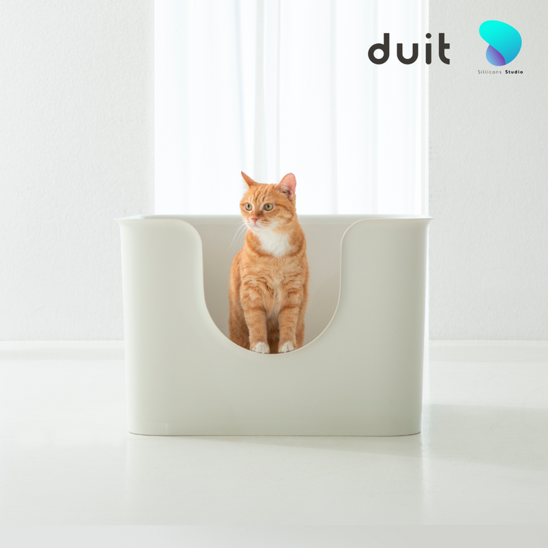 Duit Poo Poo Box กระบะทรายแมว Duit ห้องน้ำแมว