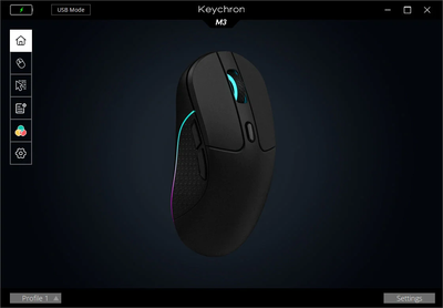 Keychron M3 Wireless Optical Mouse คีย์ครอน ออปติคัล เมาส์