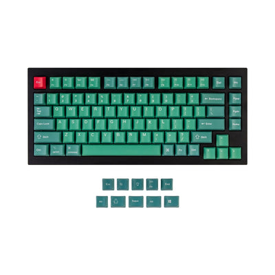 K2/Q1 OEM Dye-Sub PBT Keycap Set - Forest