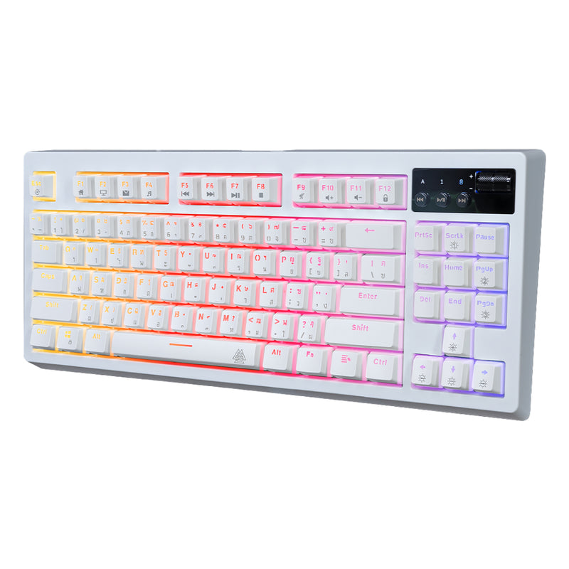 EGA Gaming Mechanical Keyboard wired คีย์บอร์ดเกมมิ่ง รุ่น CMK4 Gasket Mounted