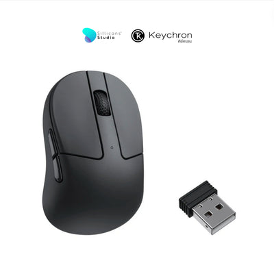 เม้าส์ไร้สาย ขนาดเล็กพิเศษ Keychron M4 Wireless mouse