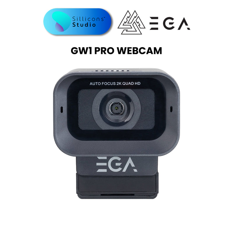 EGA GW1 Pro Webcam 2K Auto focus เว็บแคมสำหรับสตรีม Streaming Webcam มีไมค์