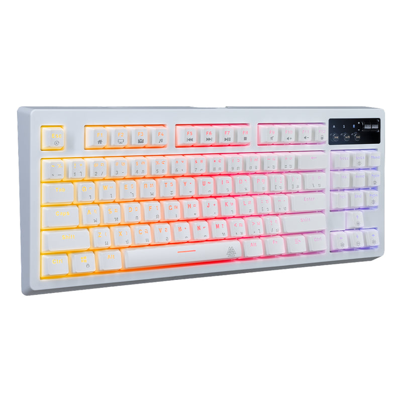 EGA Gaming Mechanical Keyboard wired คีย์บอร์ดเกมมิ่ง รุ่น CMK4 Gasket Mounted