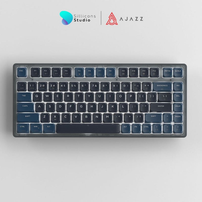 (คีย์ไทย) คีย์บอร์ดเกมมิ่ง Ajazz AK832 Low Profile Wireless Gasket Mechanical Keyboard รับประกันสินค้า 1 ปี