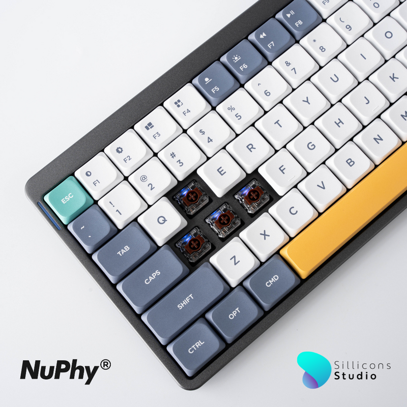 คีย์บอร์ดไร้สาย Nuphy Air75 Wireless Mechanical Keyboard ของแท้ ศูนย์ไทย รับประกัน 1 ปี