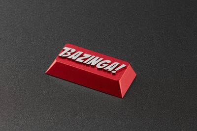 BAZINGA Aluminium Keycap