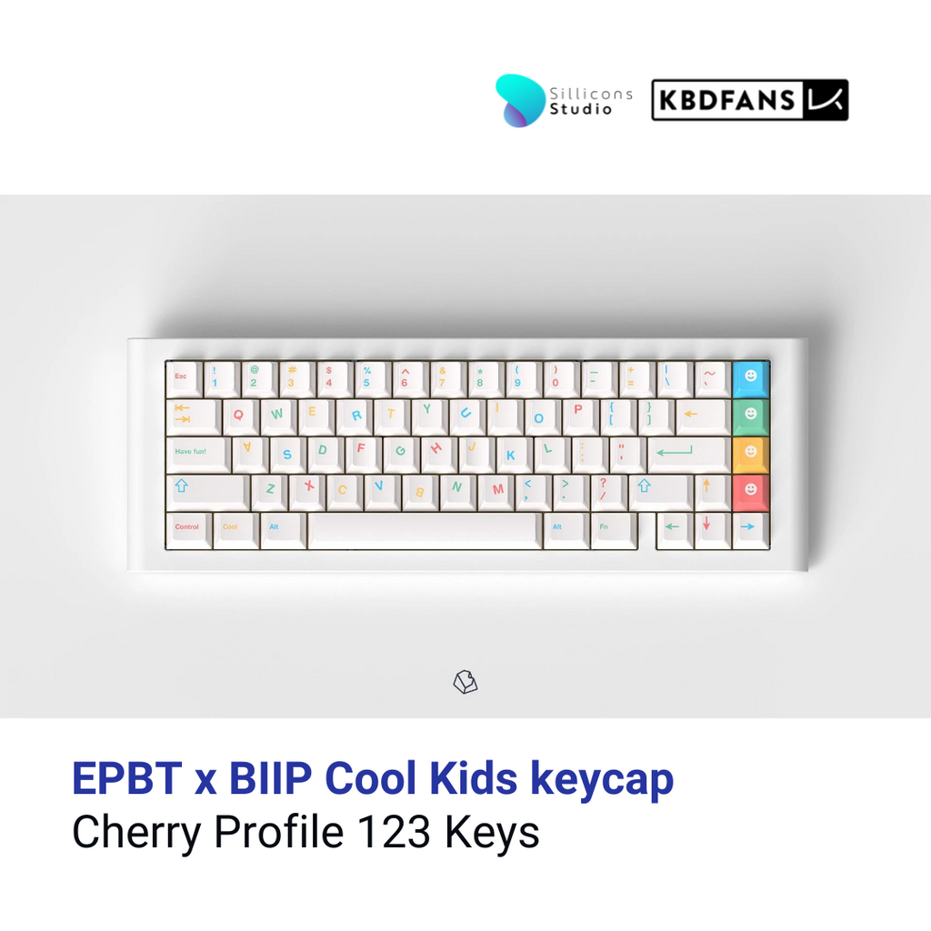 คีย์แคป KBDFans EPBT X BIIP COOL KIDS KEYCAPS SET – sillicons