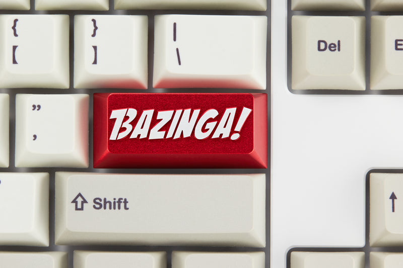 BAZINGA Aluminium Keycap