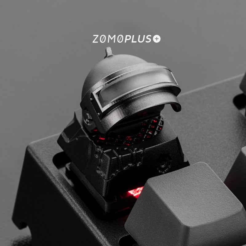 ZOMO PLUS PUBG LV3 Helmet Aluminium Keycap