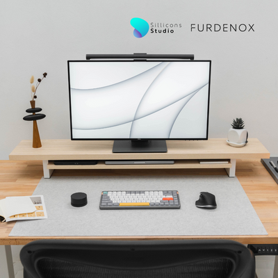 (รับประกัน 1 ปี) ชั้นวางจอคอมพิวเตอร์ Furdenox Monitor stand/ Laptop stand