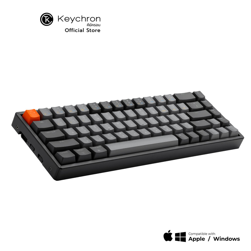 Keychron K6 Wireless Hot-swappable Mechanical Keyboard  คีย์บอร์ดไร้สาย ภาษาไทย