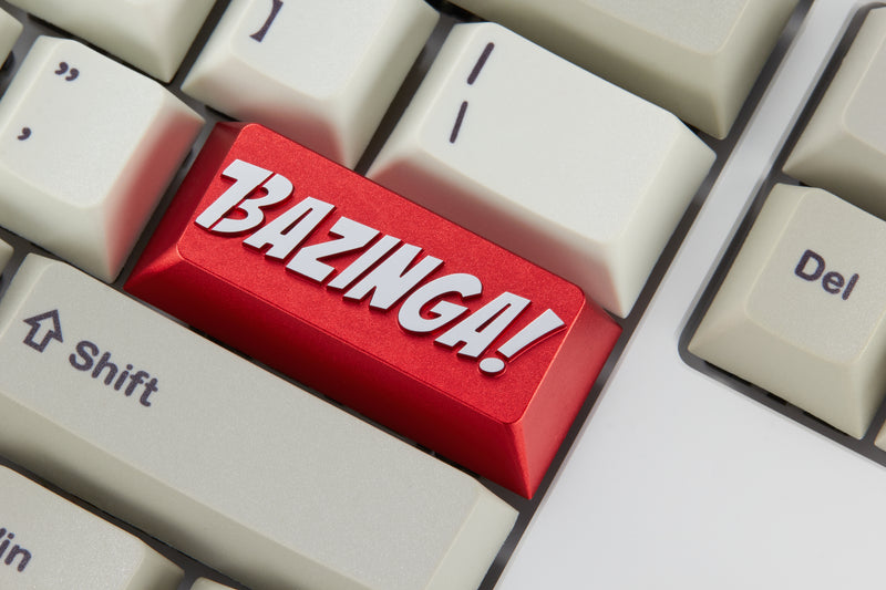 BAZINGA Aluminium Keycap