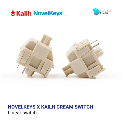 สวิตช์ NOVELKEYS X KAILH CREAM SWITCH